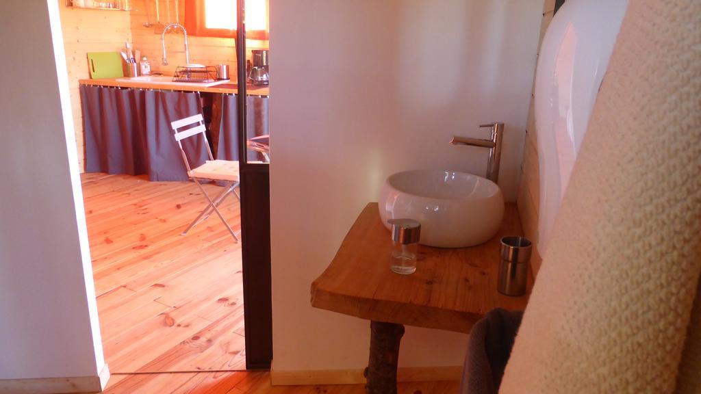 La Cabane Perchee Du Faucon Frechou-Frechet Kültér fotó